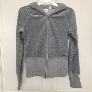 Girl’s Gray Hoodie Jacket (Sideout)